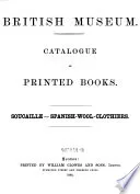 Catalogue of Printed Books