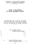 Dictionnaire des villages de Momo