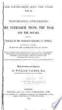 The Patriarch and the Tsar ...