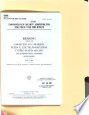Oversight of Transportation Security Administration (TSA) Fiscal Year 2009 Budget
