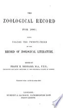 The Zoological Record