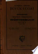 Almanca-Türkçe büyük lûgat