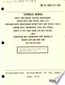 Direct and General Support Maintenance Repair Parts and Special Tools List (including Depot Maintenance Repair Parts and Special Tools)