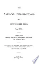 The American Hereford Record and Hereford Herd Book