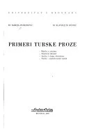 Primeri turske proze