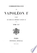 Correspondance de Napoléon Ier