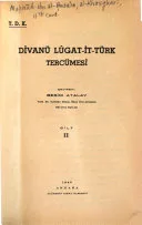 Divanü lûgat-it-Türk