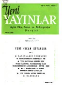 Yeni yayınlar