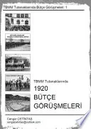 1920 GÖRÜŞMELERİ