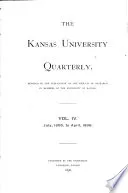 “The” Kansas University quarterly